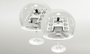 PLT-5 Sunlight Collector - sun tracking, sunlight collecting with 10 lenses