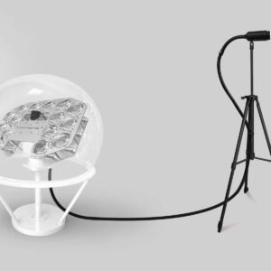 PLT-6 Sunlight Collector - sun tracking, sunlight collecting with 10 lenses